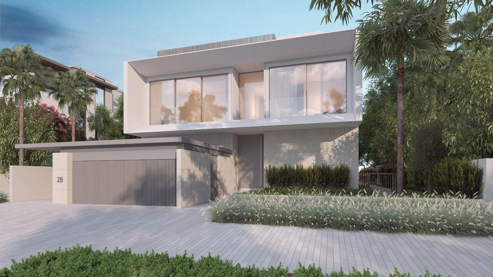 Palm Jebel Ali Villas — render