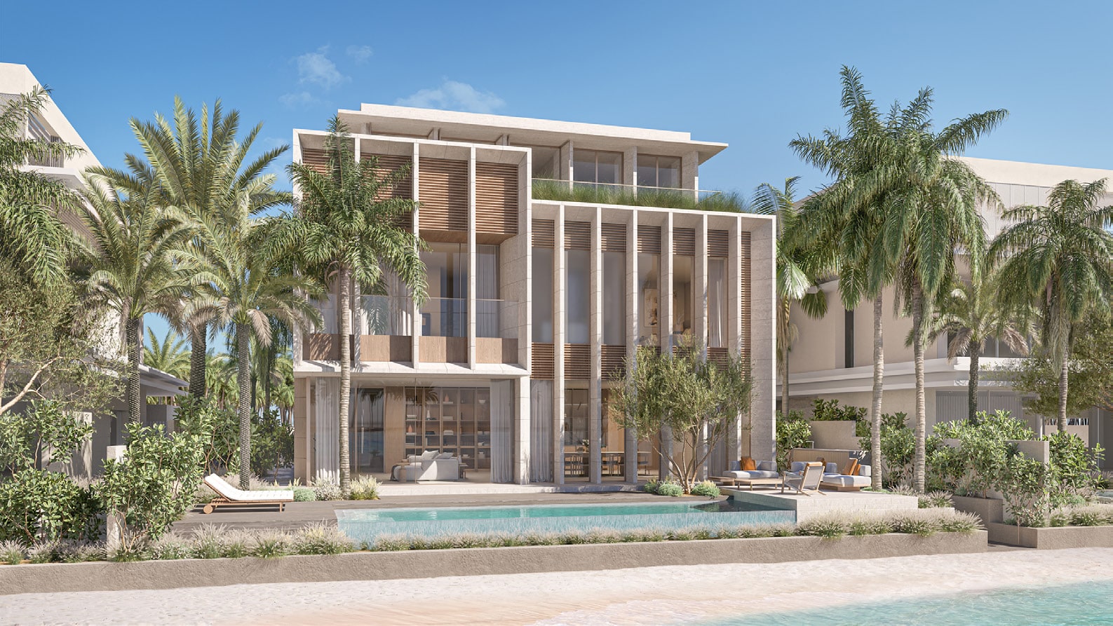 Palm Jebel Ali Villas — render