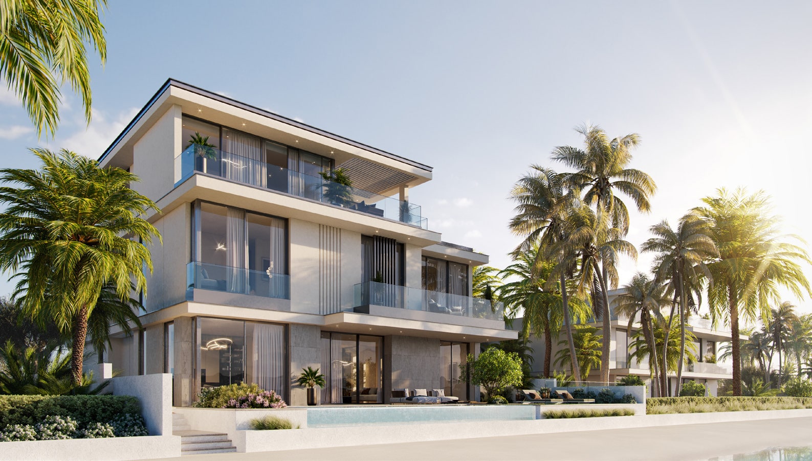 Palm Jebel Ali Villas — render