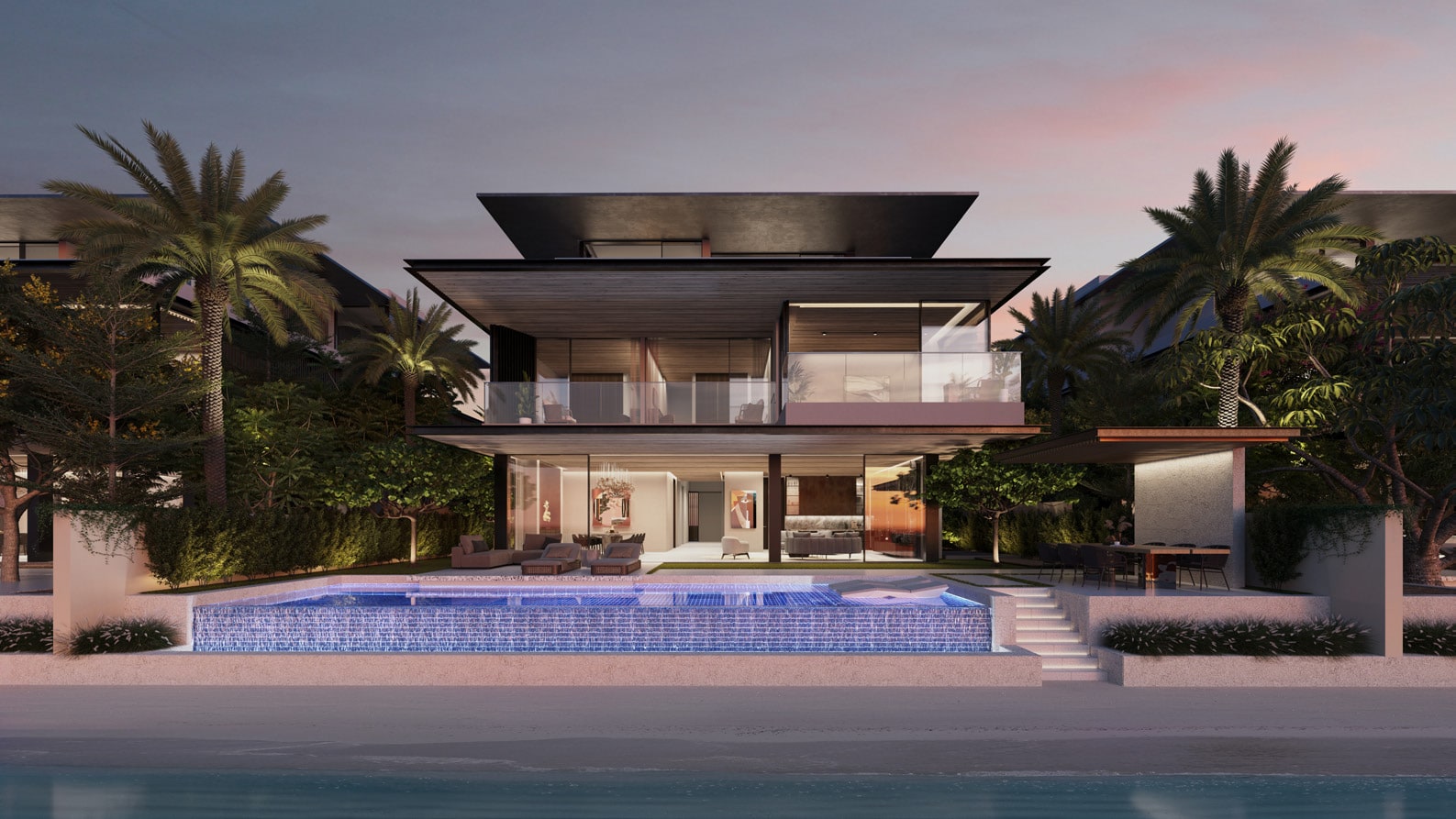 Palm Jebel Ali Villas — render