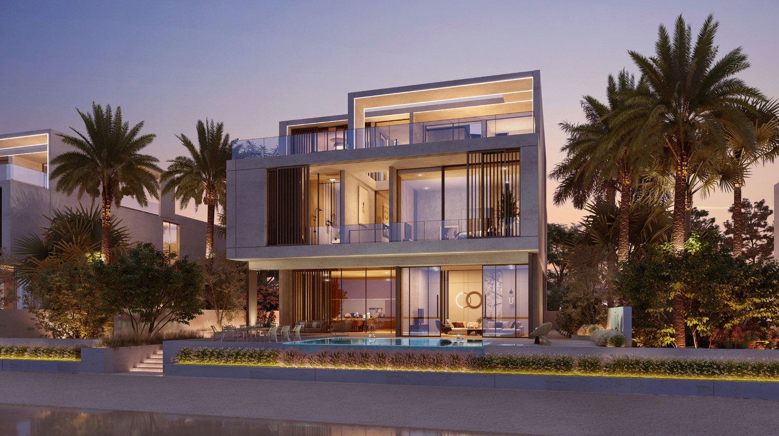 Palm Jebel Ali Villas — render