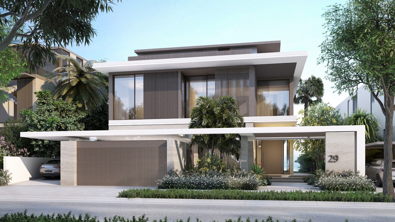 Palm Jebel Ali Villas — render