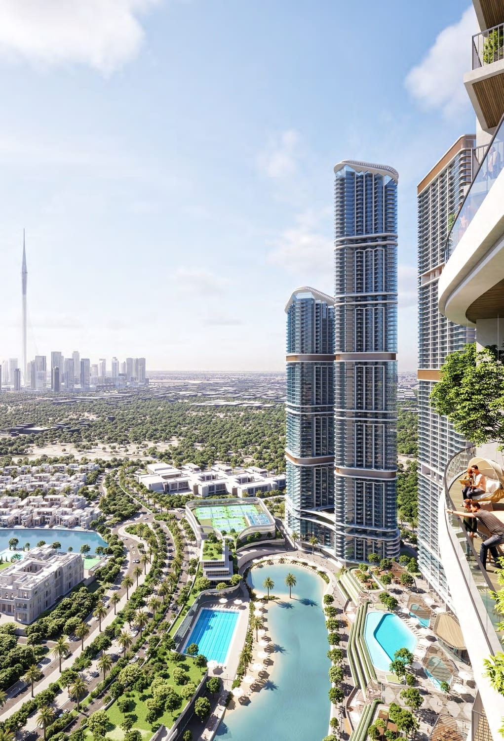 310 Riverside Crescent, Sobha Hartland 2 — riverside crescent render
