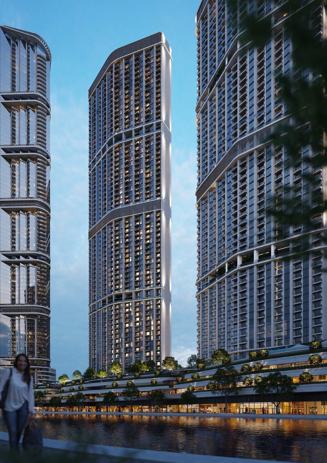 310 Riverside Crescent, Sobha Hartland 2 — riverside crescent render