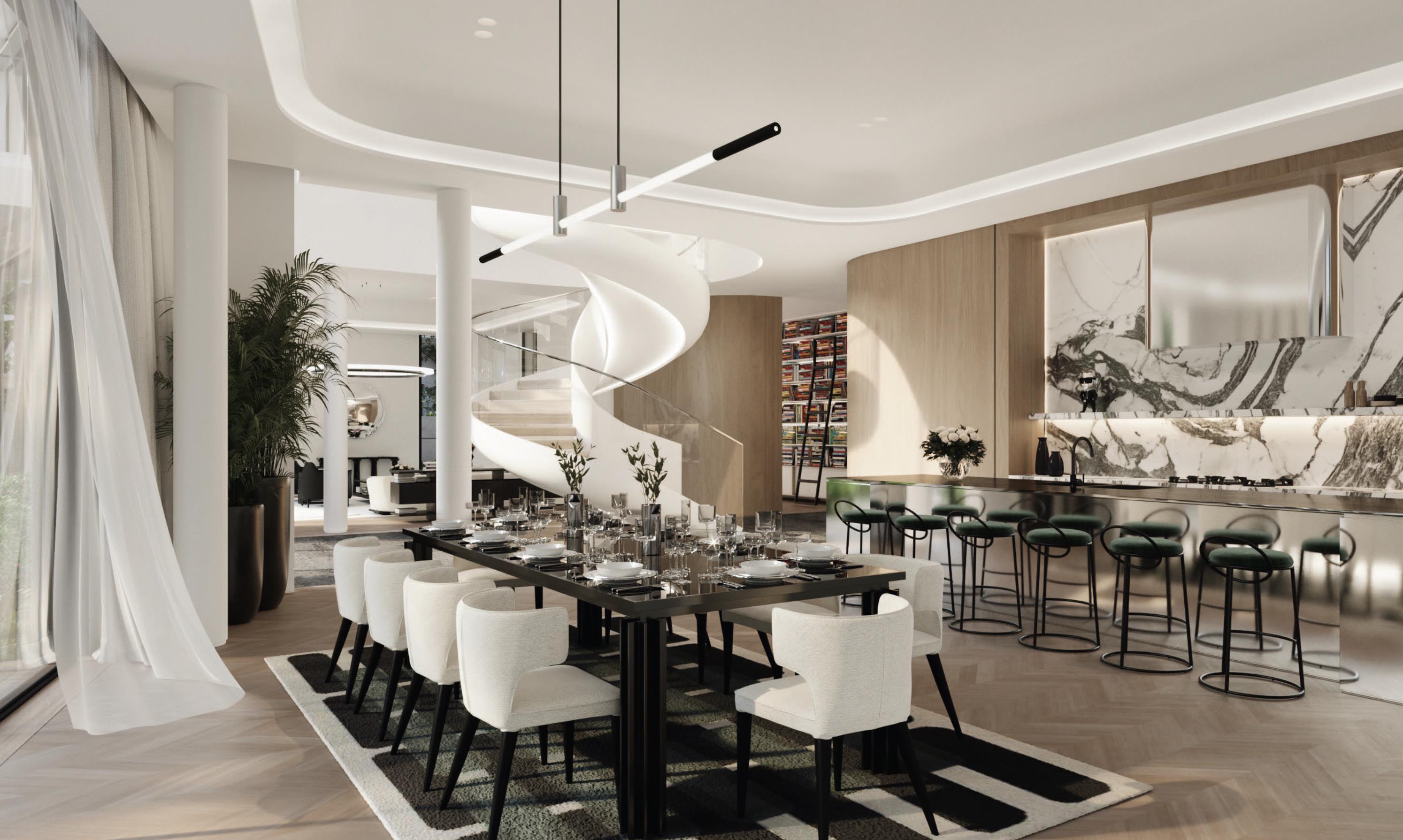 Karl Lagerfeld Villas by Taraf — render