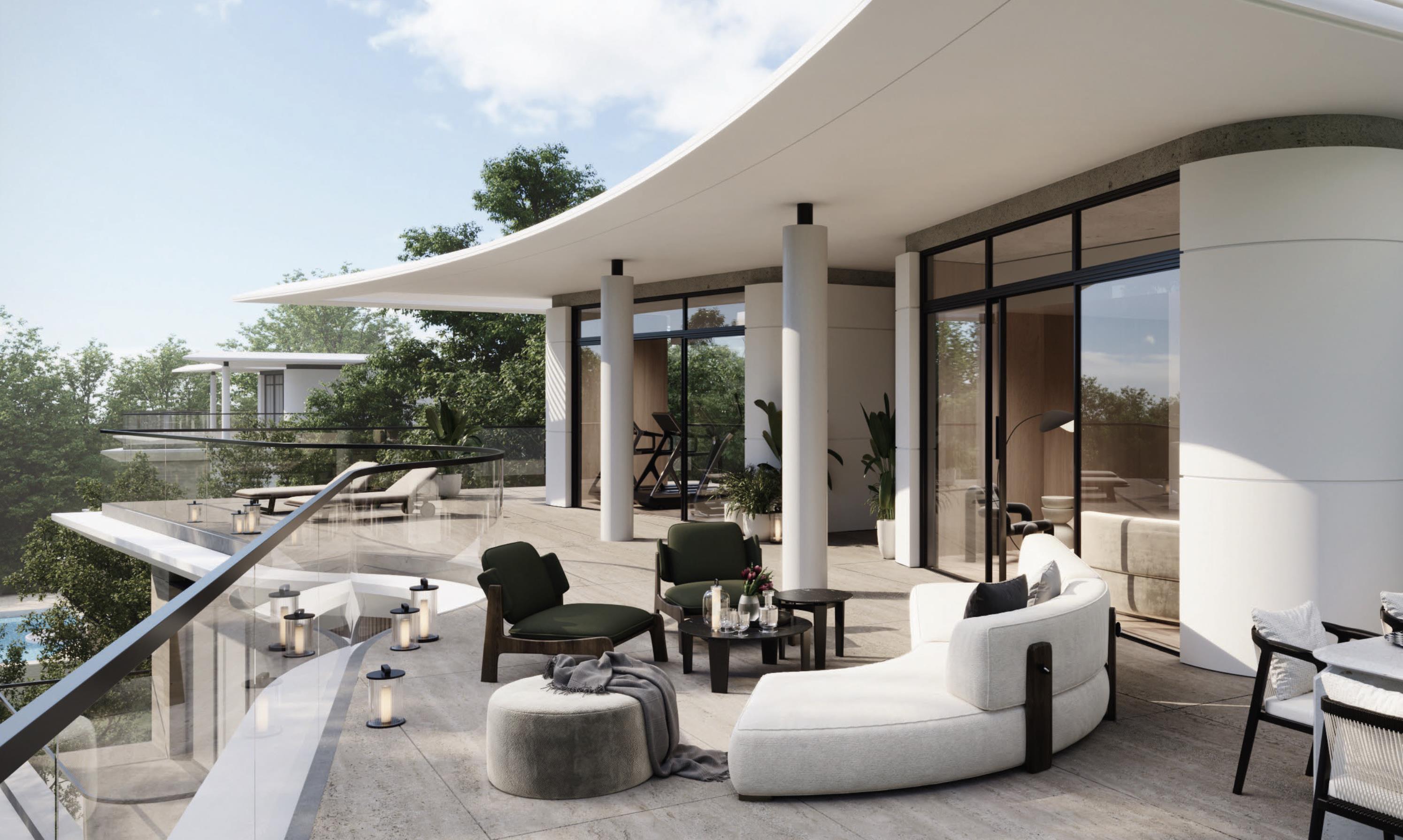 Karl Lagerfeld Villas by Taraf — render